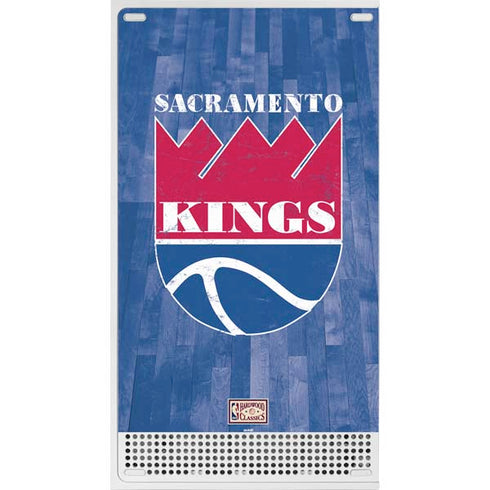 NBA Sacramento Kings Hardwood Classics Xbox Series S Console Skin